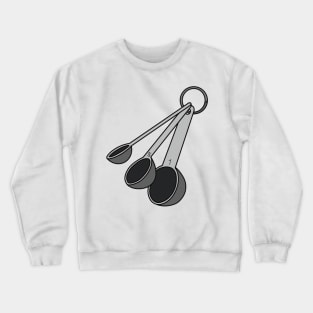 Measuring Spoons for Cooking and Baking Crewneck Sweatshirt